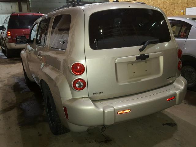 3GNCA13B69S592692 - 2009 CHEVROLET HHR LS SILVER photo 3