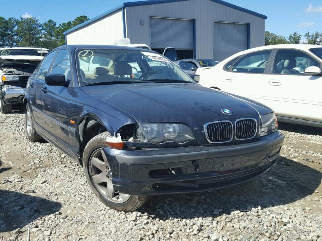 WBAAM3347YCA87642 - 2000 BMW 323 I BLUE photo 1