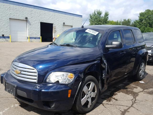 3GNBAAFW8BS579555 - 2011 CHEVROLET HHR LS Azul foto 2