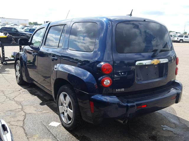 3GNBAAFW8BS579555 - 2011 CHEVROLET HHR LS Azul foto 3