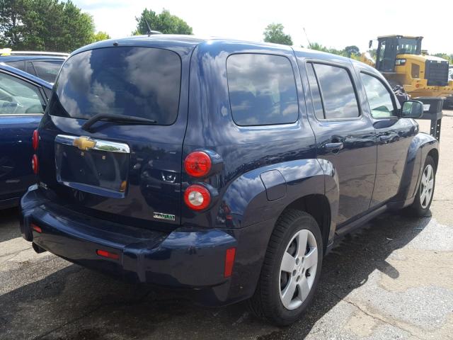 3GNBAAFW8BS579555 - 2011 CHEVROLET HHR LS Azul foto 4