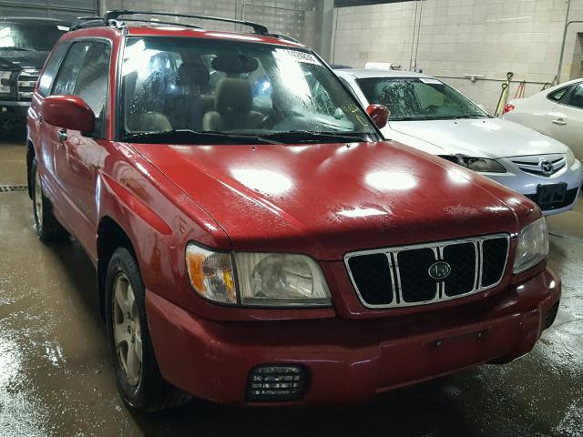 JF1SF65622H731272 - 2002 SUBARU FORESTER S 红色 照片 1