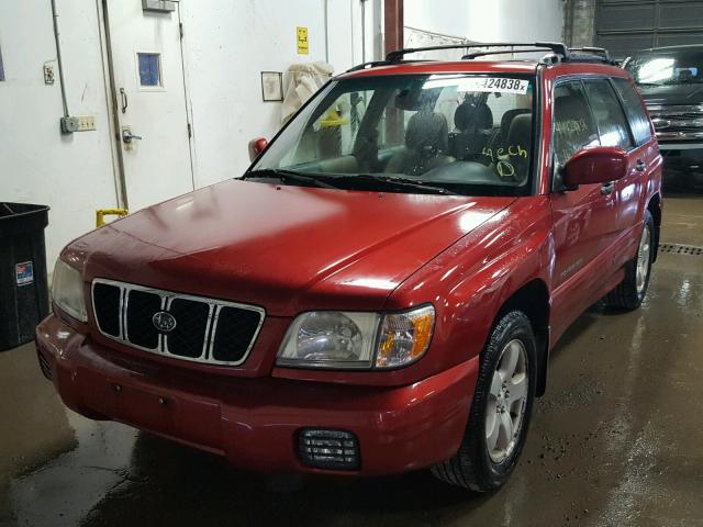 JF1SF65622H731272 - 2002 SUBARU FORESTER S 红色 照片 2
