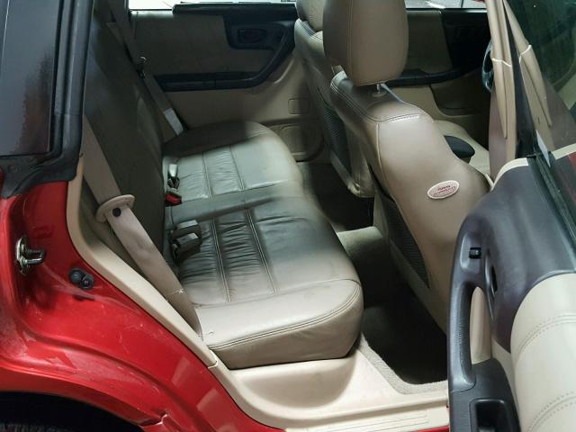 JF1SF65622H731272 - 2002 SUBARU FORESTER S 红色 照片 6