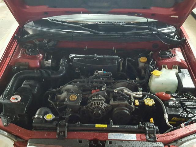 JF1SF65622H731272 - 2002 SUBARU FORESTER S 红色 照片 7