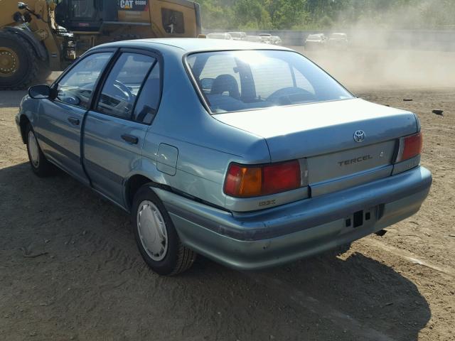 JT2EL43T3R0499036 - 1994 TOYOTA TERCEL DX GREEN photo 3