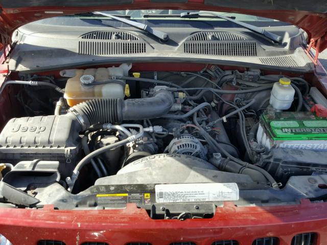 1J4GL38K96W194640 - 2006 JEEP LIBERTY RE RED photo 7