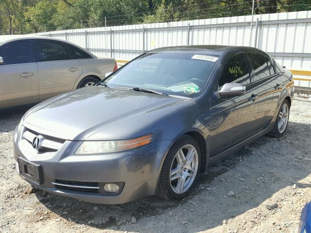 19UUA66238A028568 - 2008 ACURA TL GRAY photo 2