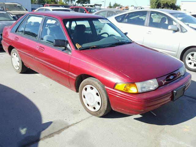 1FASP14J8SW365108 - 1995 FORD ESCORT LX RED photo 1