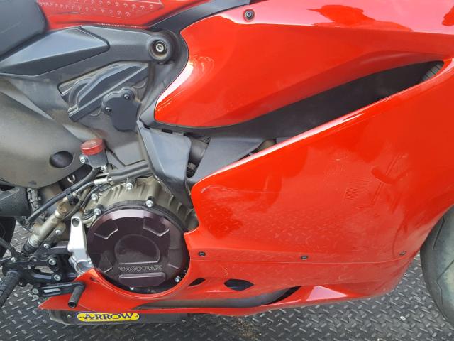 ZDM14BYW5GB005808 - 2016 DUCATI SUPERBIKE RED photo 7