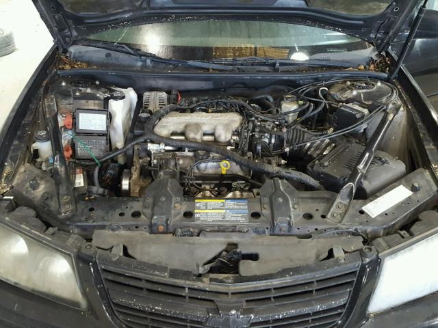 2G1WF52E459318577 - 2005 CHEVROLET IMPALA BLACK photo 7