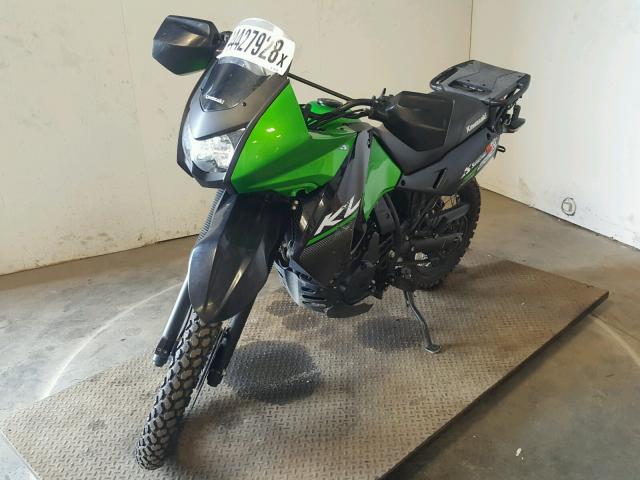 JKAKLEE14FDA81789 - 2015 KAWASAKI KL650 E GREEN photo 2