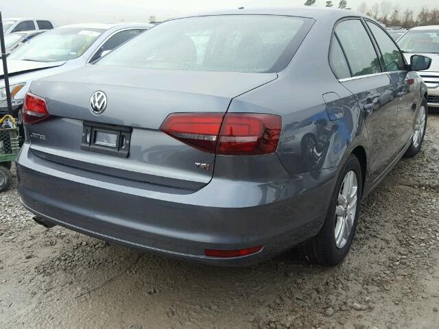 3VW2B7AJ7HM229042 - 2017 VOLKSWAGEN JETTA S Boz foto 4