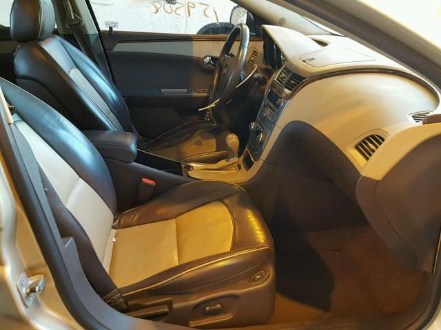 1G1ZK57728F181072 - 2008 CHEVROLET MALIBU LTZ 金色 照片 5