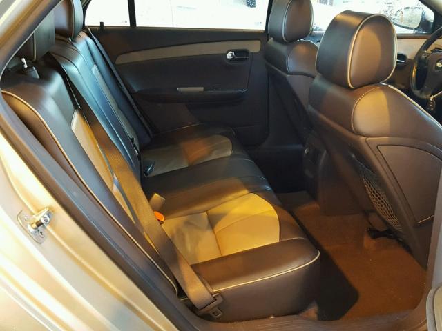 1G1ZK57728F181072 - 2008 CHEVROLET MALIBU LTZ 金色 照片 6