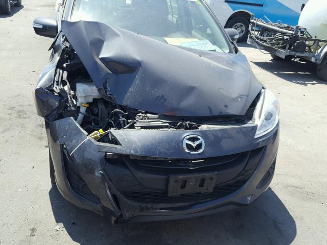 JM1CW2BL8F0185289 - 2015 MAZDA 5 SPORT GRAY photo 9