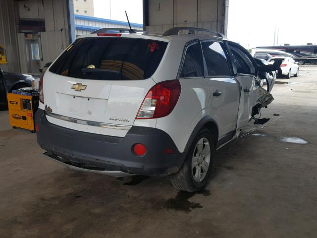 3GNAL2EK8ES519614 - 2014 CHEVROLET CAPTIVA LS 白色 照片 4