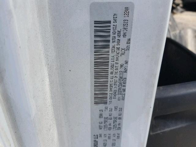 3C6TRVDDXFE501112 - 2015 RAM PROMASTER 白色 照片 10