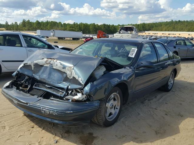 1G1BL52P0TR171346 - 1996 CHEVROLET CAPRICE CL GREEN photo 2