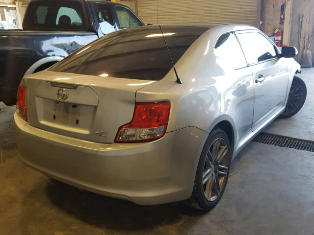 JTKJF5C74B3002952 - 2011 TOYOTA SCION TC 银色 照片 4