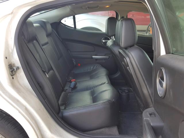 2G2WP582671152845 - 2007 PONTIAC GRAND PRIX WHITE photo 6