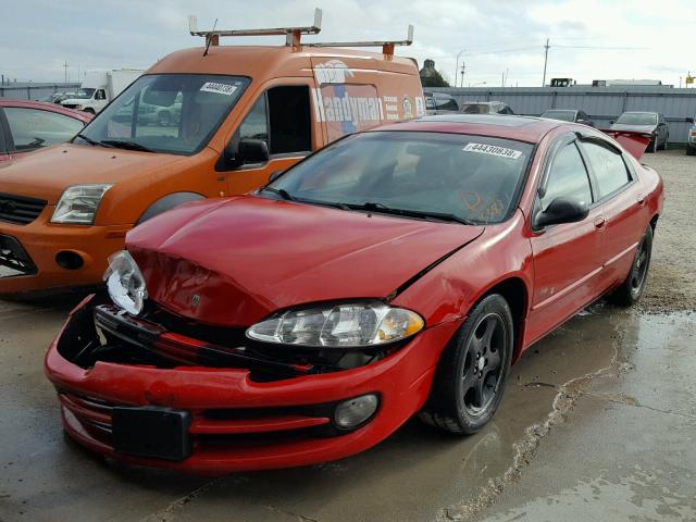 2B3AD76V51H683381 - 2001 DODGE INTREPID R RED photo 2