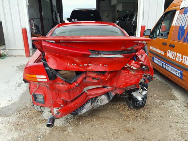 2B3AD76V51H683381 - 2001 DODGE INTREPID R RED photo 9