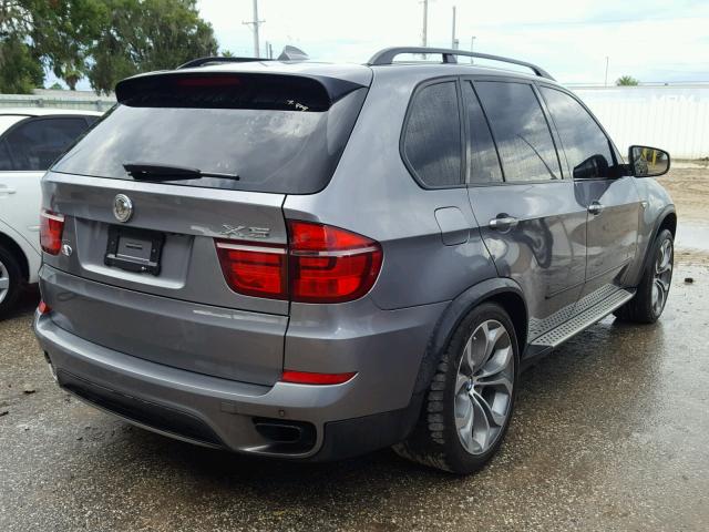 5UXZV8C58BL418904 - 2011 BMW X5 XDRIVE5 ნაცრისფერი ფოტო 4