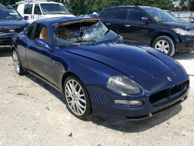 ZAMBC38A050019665 - 2005 MASERATI COUPE GT BLUE photo 1