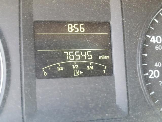 3VW2K7AJ5CM353335 - 2012 VOLKSWAGEN JETTA BASE Արծաթագույն լուսանկար 8