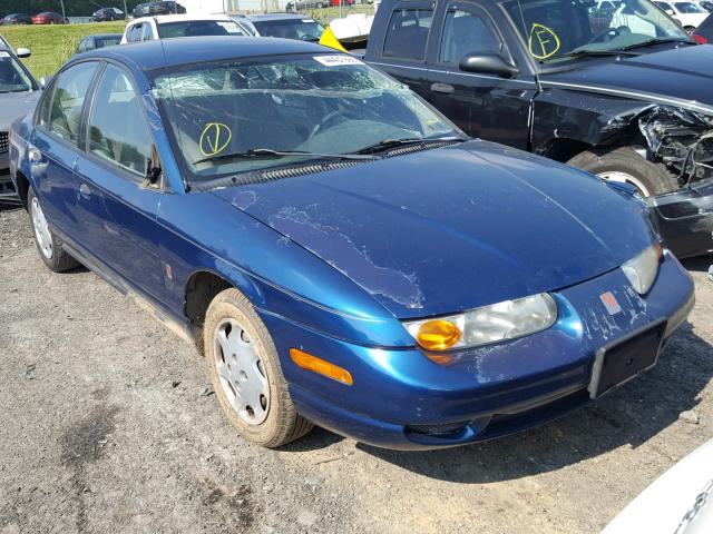 1G8ZH5281YZ200838 - 2000 SATURN SL1 BLUE photo 1