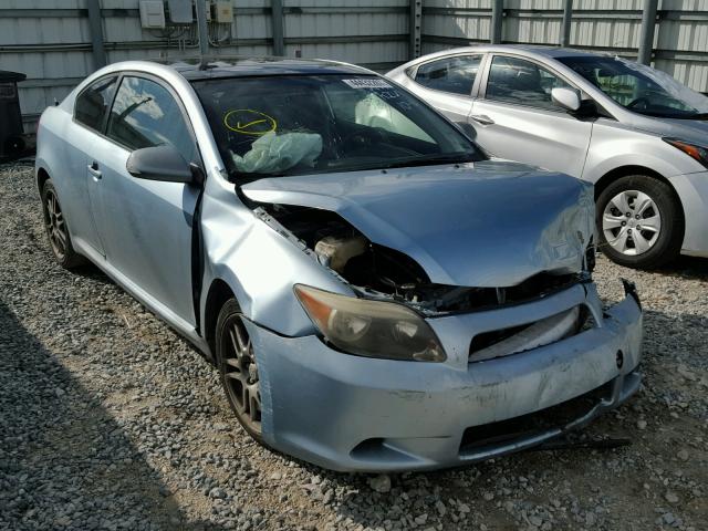 JTKDE167350022197 - 2005 TOYOTA SCION TC BLUE photo 1