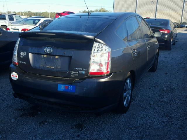 JTDKB20U873244800 - 2007 TOYOTA PRIUS GRAY photo 4