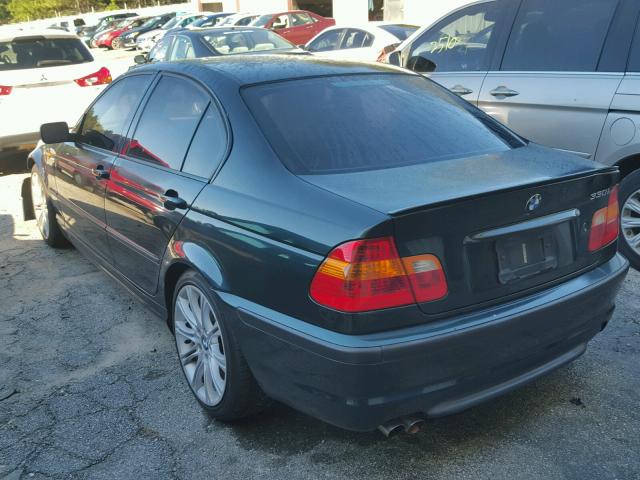 WBAEV53414KM35264 - 2004 BMW 330 I GREEN photo 3