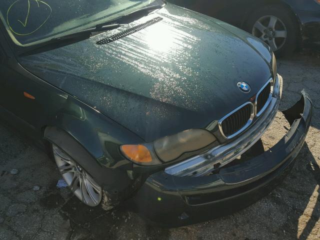 WBAEV53414KM35264 - 2004 BMW 330 I GREEN photo 9