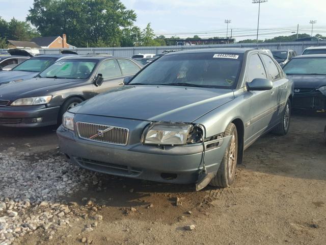 YV1TS94D511187704 - 2001 VOLVO S80 TEAL photo 2