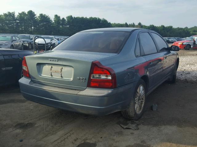 YV1TS94D511187704 - 2001 VOLVO S80 TEAL photo 4