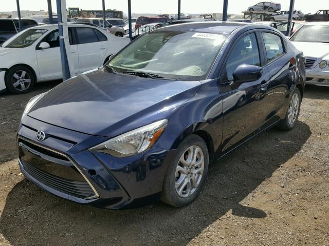 3MYDLBZV6GY105369 - 2016 TOYOTA SCION IA BLUE photo 2