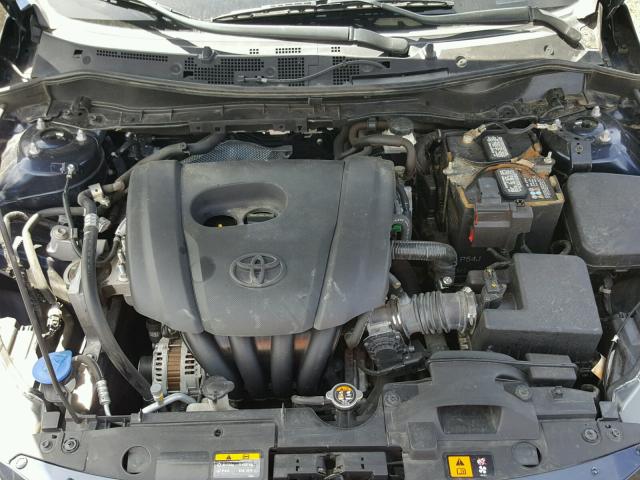 3MYDLBZV6GY105369 - 2016 TOYOTA SCION IA BLUE photo 7