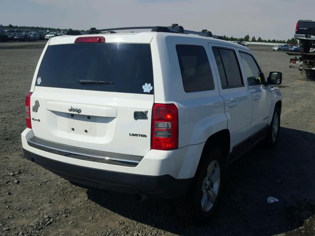 1C4NJRCB9DD218134 - 2013 JEEP PATRIOT LI WHITE photo 4