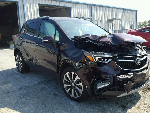 KL4CJHSB6HB201631 - 2017 BUICK ENCORE PRE BURGUNDY photo 1