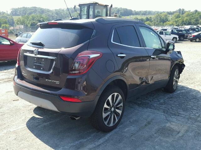 KL4CJHSB6HB201631 - 2017 BUICK ENCORE PRE BURGUNDY photo 4