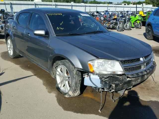 1B3BD1FG5BN622043 - 2011 DODGE AVENGER MA BROWN photo 1