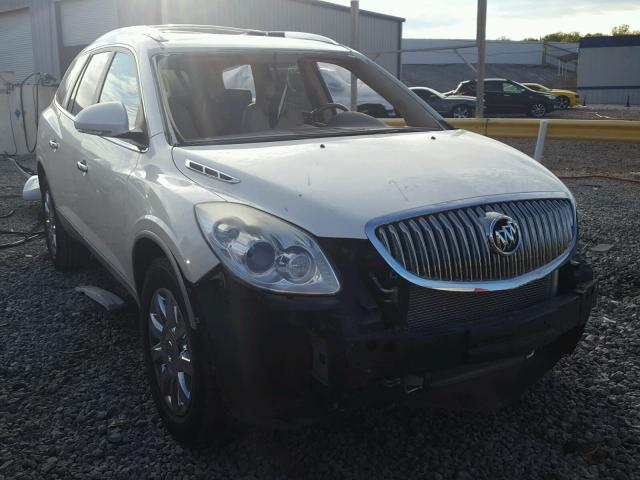 5GAKRBED3BJ133999 - 2011 BUICK ENCLAVE CX WHITE photo 1