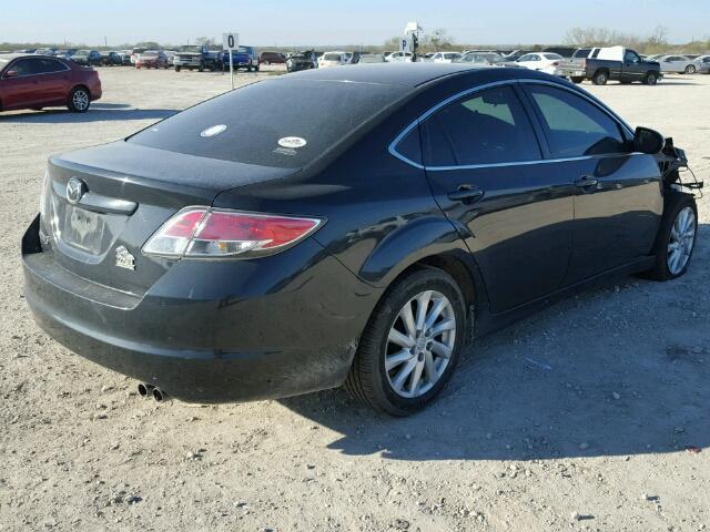 1YVHZ8DH9D5M02495 - 2013 MAZDA 6 TOURING GRAY photo 4