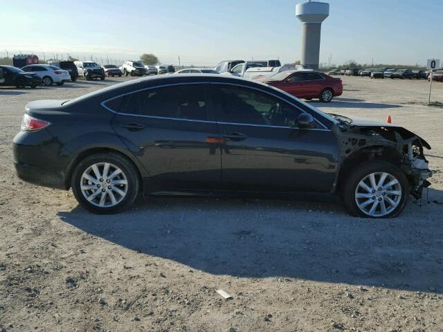 1YVHZ8DH9D5M02495 - 2013 MAZDA 6 TOURING GRAY photo 9