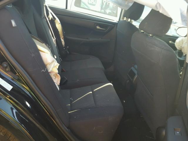 4T4BF1FK0GR528938 - 2016 TOYOTA CAMRY LE შავი ფოტო 6