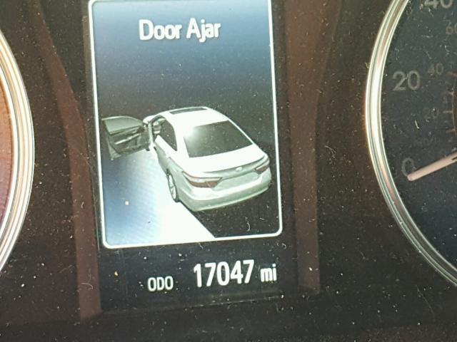 4T4BF1FK0GR528938 - 2016 TOYOTA CAMRY LE შავი ფოტო 8