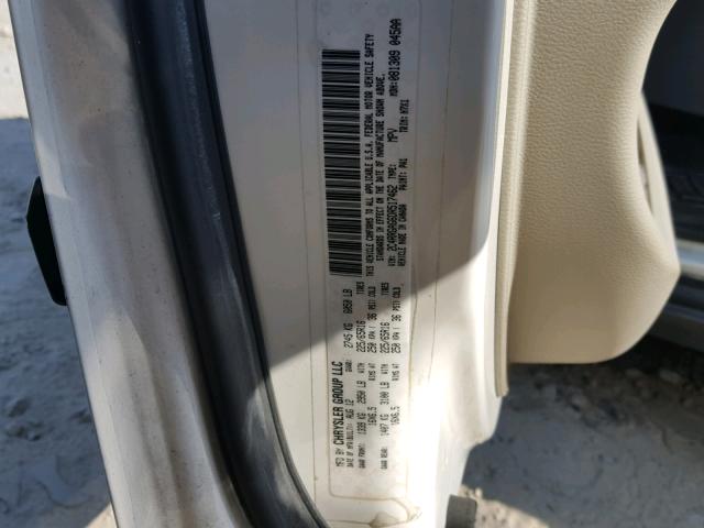 2C4RRGAG6DR517462 - 2013 RAM TRADESMAN WHITE photo 10