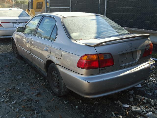 2HGEJ8641YH580427 - 2000 HONDA CIVIC EX ლურჯი ფოტო 3